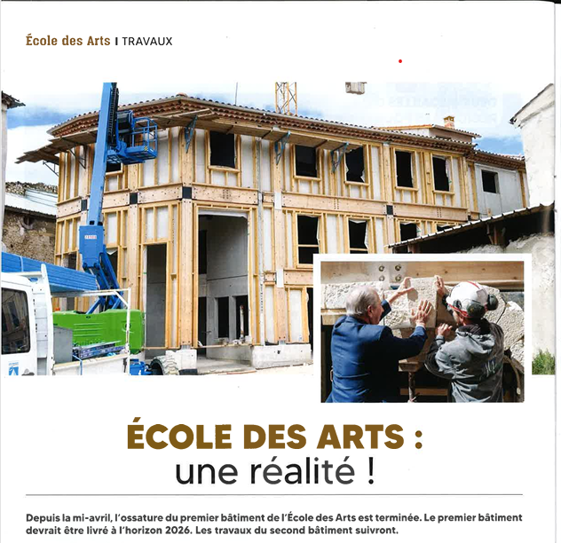 Maitrise et Construction construit l’école des Arts à Marignane