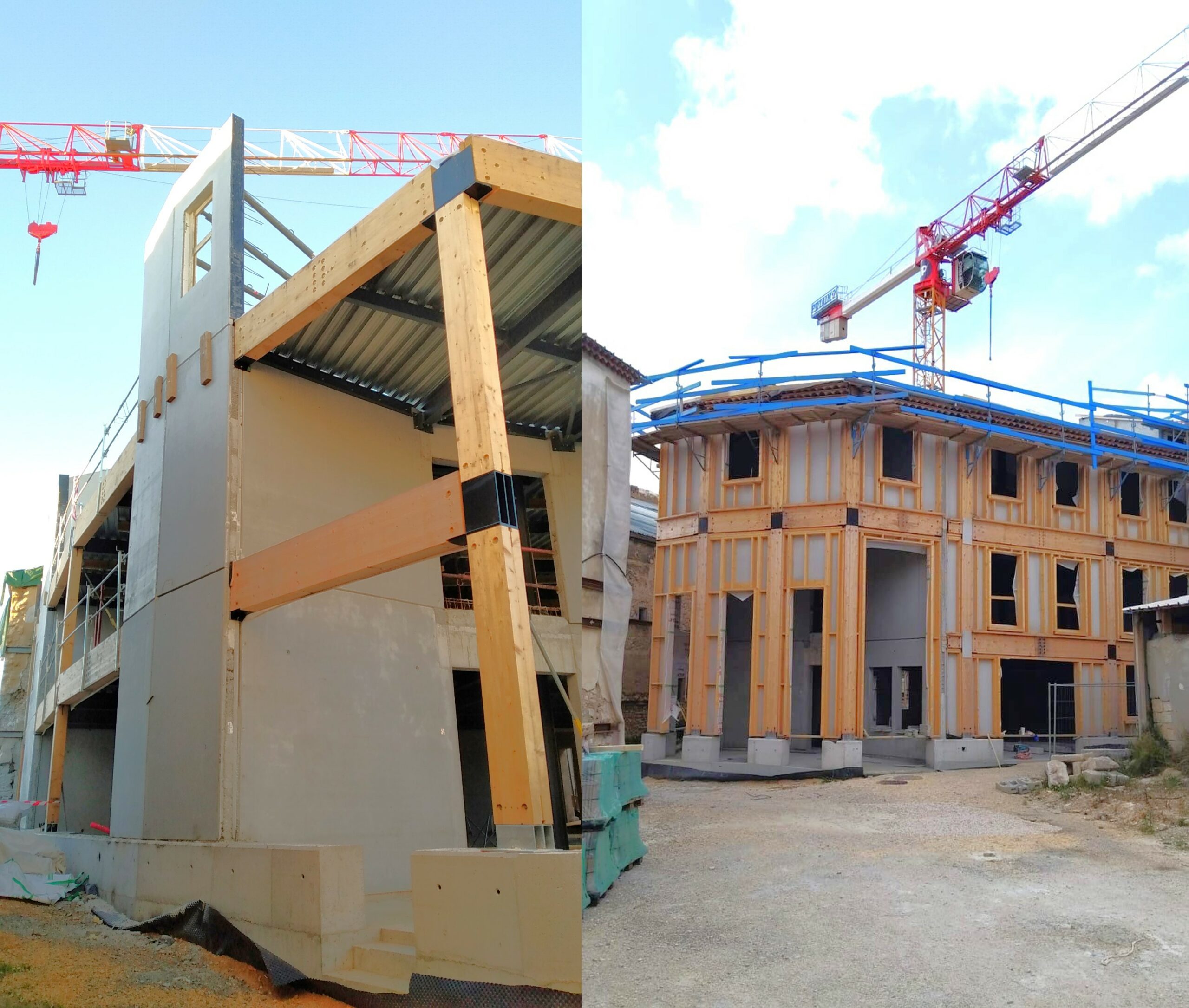 CONSTRUCTION DE L’ECOLE DES ARTS à Marignane – SOLEAM – EN COURS DE REALISATION ⌛